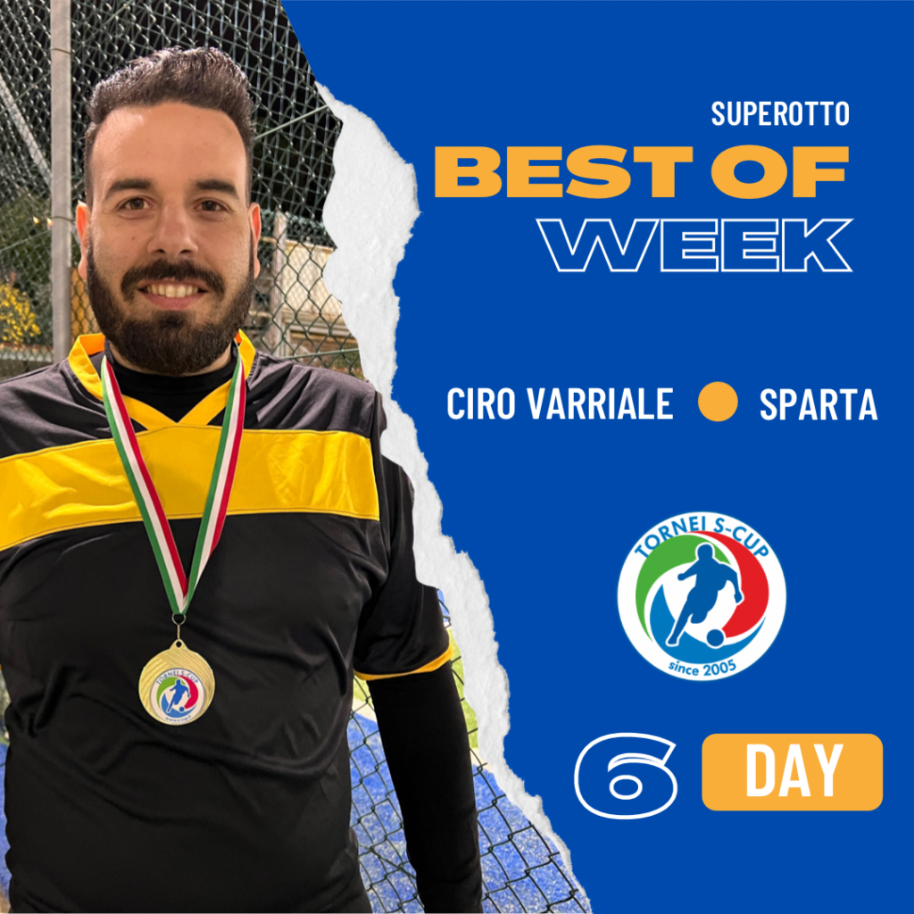 Best Player of The week 6 SuperOtto Ciro Varriale